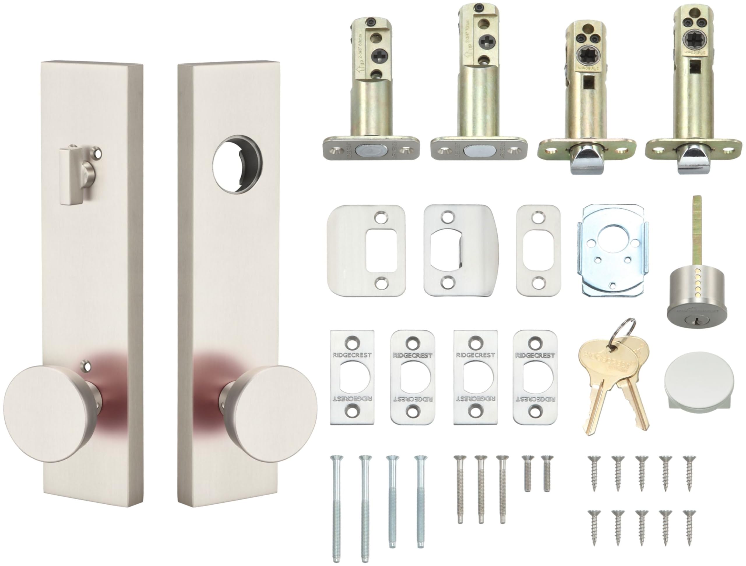 Sure-Loc ZT307 SB - Door Knob Combo Packs Door Hardware - Amazon.com